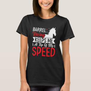 Barrel Racing Behalte mich auf dem Top Speed Fun R