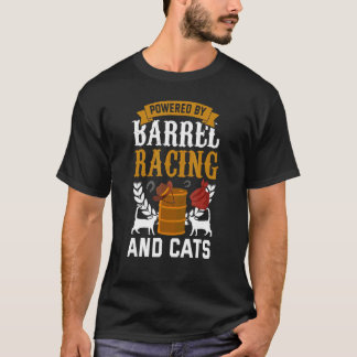 Barrel Racing   Cat  Rodeo Barrel Racer T-Shirt
