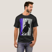 Barrel Racing Champion Horse Riding Cowgirls Rides T-Shirt (Vorne ganz)