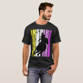 Barrel Racing Fierce Cowgirl Western Pink Yell T-Shirt (Vorne ganz)