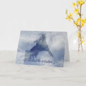 Barrel Racing Geburtstagskarte Karte (Gelbe Blume)