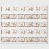 Barrel Racing Geschenkpapier (Flach)