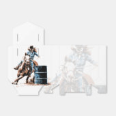 Barrel Racing Geschenkschachtel (Ungefaltet)
