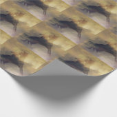 Barrel Racing Gift Wrap Geschenkpapier (Ecke)