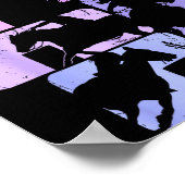 Barrel Racing Horse Barrel Racer Rodeo Cowgirl Wom Poster (Ecke)