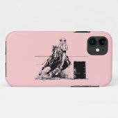 Barrel Racing Horse Case-Mate iPhone Hülle (Rückseite (Horizontal))