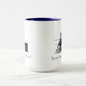 Barrel Racing Horse Tasse (Zentrum)
