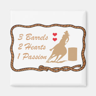 Barrel Racing Magnet
