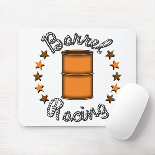 Barrel Racing Mousepad (Mit Mouse)