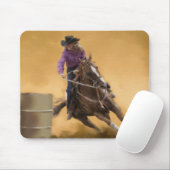 Barrel Racing Mousepad (Mit Mouse)