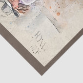 Barrel Racing Quote Seidenpapier (Detail)