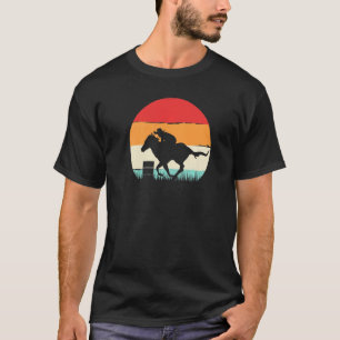 Barrel Racing Rodeo Pferd für Männer Frauen Teenag T-Shirt