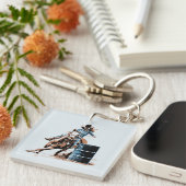 Barrel Racing Schlüsselanhänger (Vorderseite rechts)