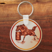 Barrel Racing - Schlüsselanhänger (Vorderseite)