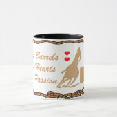 Barrel Racing Tasse (Zentrum)