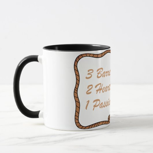 Barrel Racing Tasse (Links)