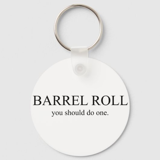 Barrel Roll 1 Schlüsselanhänger (Vorderseite)