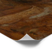 Barrel Sled in einem Schneewald von E. Johnson Poster (Ecke)