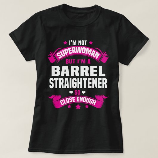 Barrel Straightener T-Shirt (Design vorne)