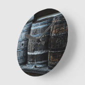 Barrel Wall Clock Runde Wanduhr (Winkel)