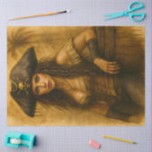 Barrelbound Pirate – Pirate Woman Decoupage Seidenpapier (Basteln)