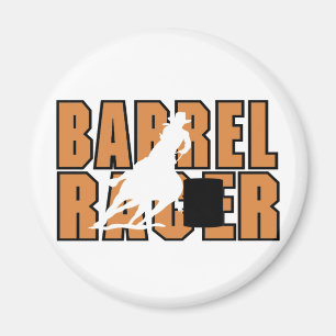 Barrell Racer-T - Shirts und Geschenke Magnet
