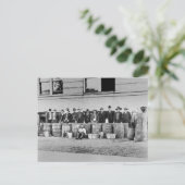 Barrels of Bootleg Liquor, 1922 Postkarte (Stehend Vorderseite)