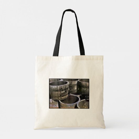 Barrels von Gears Tote Bag Tragetasche (Rückseite)
