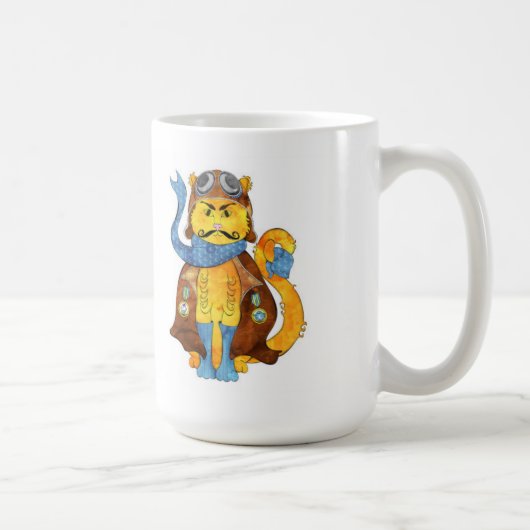 Barren Van Kat Mug Kaffeetasse (Rechts)