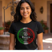 Barrera Nachname Mexiko Emblem Shirt