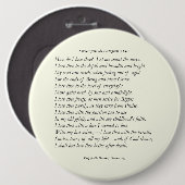 Barrett Browning - Sonnets aus Portugal 43 Button (Vorne & Hinten)