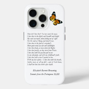 Barrett Browning - Sonnets aus Portugal 43 Case-Mate iPhone Hülle