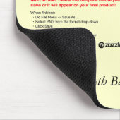 Barrett Browning - Sonnets aus Portugal #43 Mousepad (Ecke)
