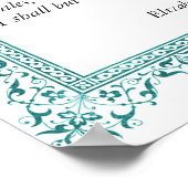 Barrett Browning - Sonnets aus Portugal 43 Poster (Ecke)