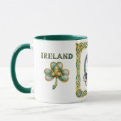 Barrett Claddagh Irish Shield Mug Tasse (Links)