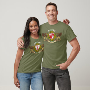 Barrett Irischer Schild & Greifen Personalisiert T-Shirt
