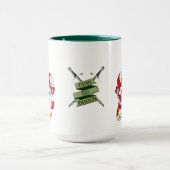Barrett Irish Coat of Arms Personalisiert Tasse (Zentrum)