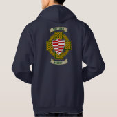 Barrett Irish Shield & Celtic Cross Hoodie (Rückseite)