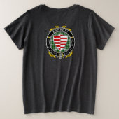 Barrett Irish Shield Women's Große Größe T-Shirt (Design Rückseite)