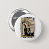 Barretts Ale & Stout Button (Vorne & Hinten)