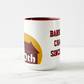 Barrett's Chapel 150th Anniversary Coffee Mug Tasse (Zentrum)