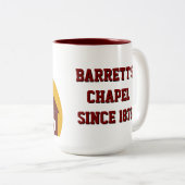 Barrett's Chapel 150th Anniversary Coffee Mug Zweifarbige Tasse (VorderseiteRechts)