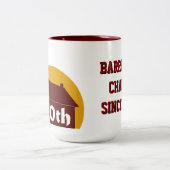Barrett's Chapel 150th Anniversary Coffee Mug Zweifarbige Tasse (Mittel)