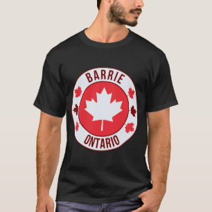 Barrie, Kanada Stadt T-Shirt Reise & Heimatstadt