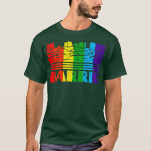 Barrie Pride Barrie LGBT-Geschenk LGBTQ-Supporter- T-Shirt