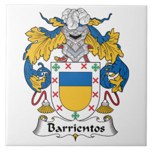 Barrientos Familienwappen Fliese