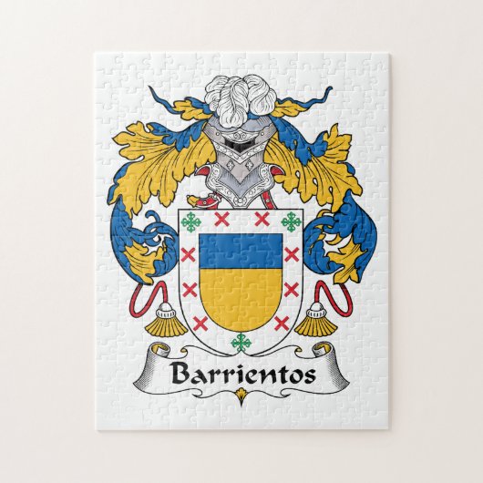 Barrientos Familienwappen Puzzle (Vertikal)