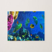 Barrier Reef Coral und Fisch Puzzle (Horizontal)