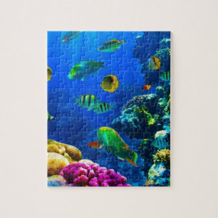 Barrier Reef Coral und Fisch Puzzle
