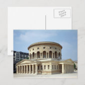 Barriere de La Villette, 1784-87 Postkarte (Vorne/Hinten)